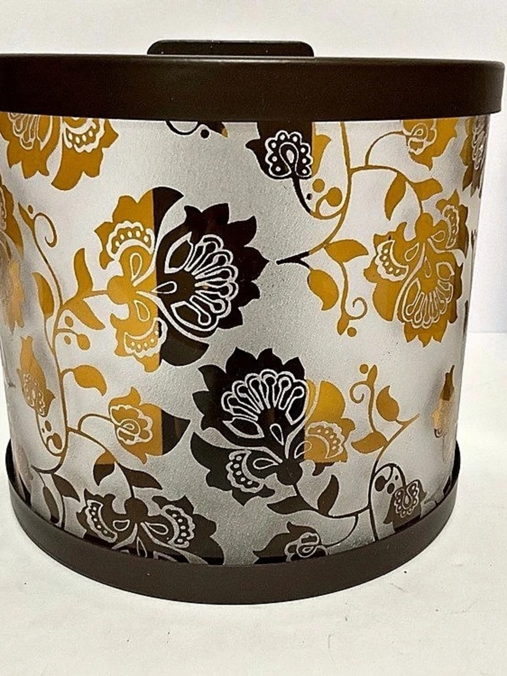Decorative Floral Two Wall Sconce 7.8 X 3.9 X 7” For Tea Light Candles
